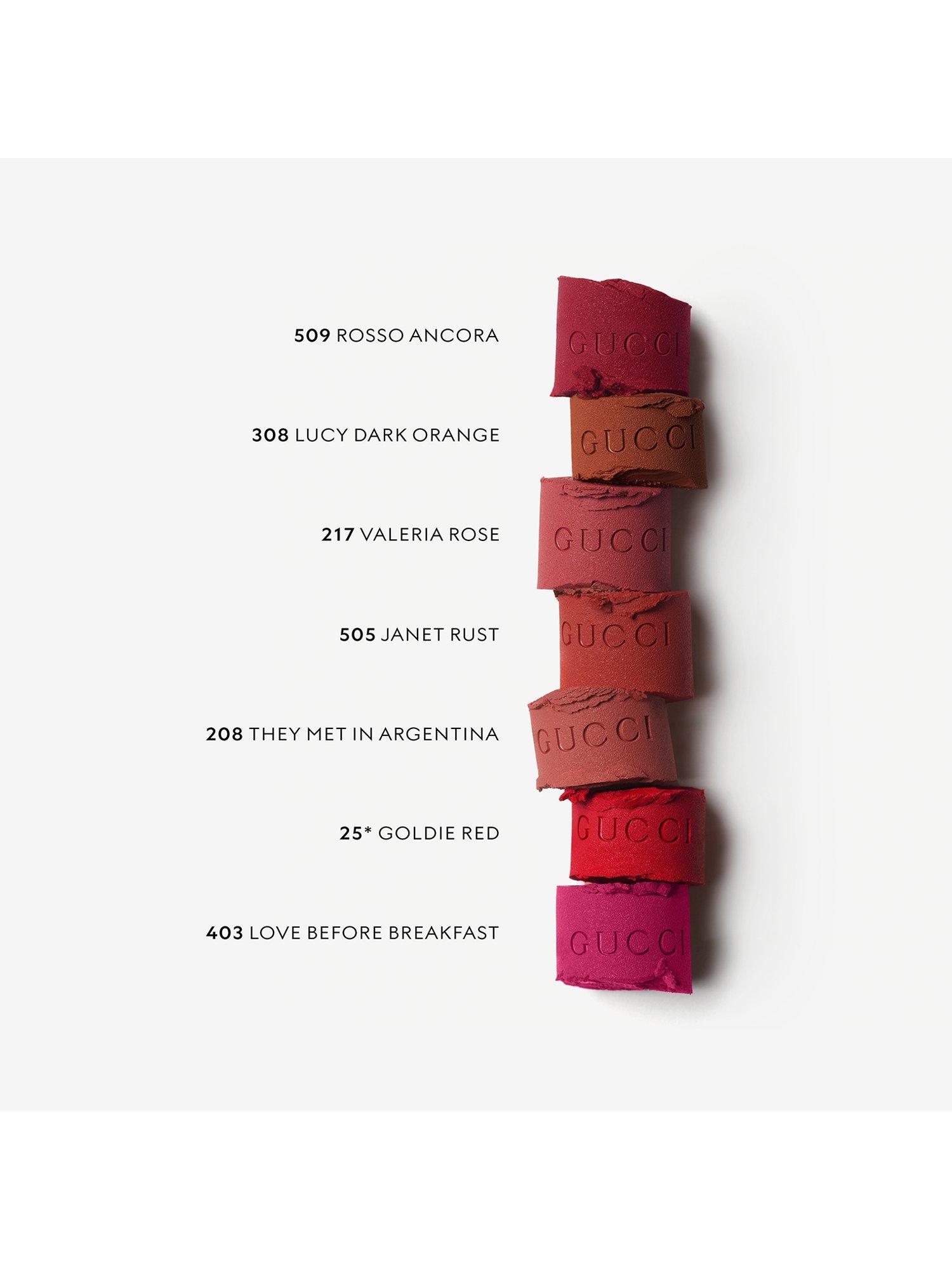 Product image 4 of 8, which shows Gucci Rouge À Lèvres Matte Lipstick, 133 Ida Mocha