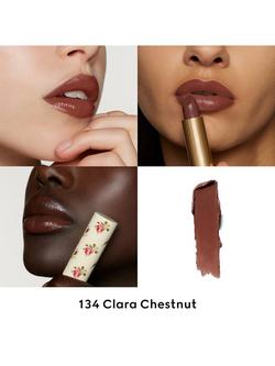 Gucci Rouge À Lèvres Voile Lipstick - view 2, 134 Clara Chestnut