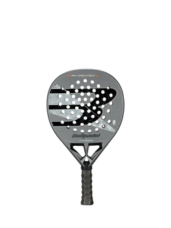 Bullpadel Hack 04 Hybrid 26 Padel Racket, Grey/Multi, Grey Multi Grey