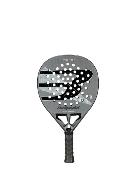 Bullpadel Hack 04 Hybrid 26 Padel Racket, Grey/Multi, Grey Multi Grey