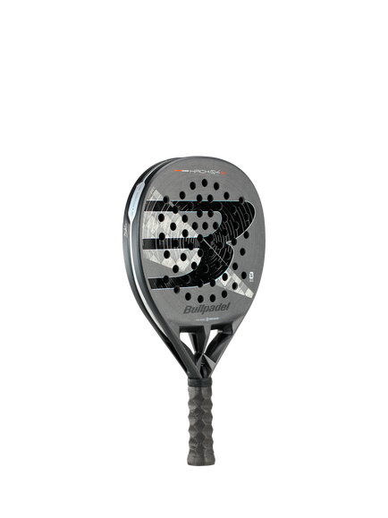 Bullpadel Hack 04 Hybrid 26 Padel Racket, Grey/Multi - view 2, Grey Multi Grey