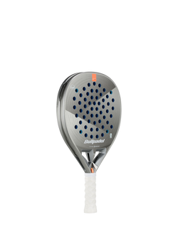 Bullpadel Hack 04 Hybrid Cloud Padel Racket, Grey/Multi - view 2, Grey Multi Grey