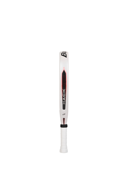 Bullpadel Hack 02 Round-Shaped Padel Racket, Silver/Multi - view 2, Silver Multi Silver