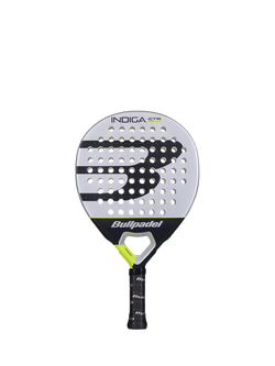 Bullpadel Indiga CTR Round-Shaped Padel Racket, Silver/Multi, Silver Multi Silver
