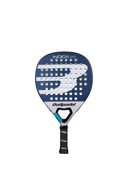 Bullpadel Indiga Power Diamond Shaped Padel Racket, Blue/Navy, Blue Navy