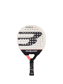 Bullpadel Indiga W Round-Shaped Padel Racket, Off White, White Off White