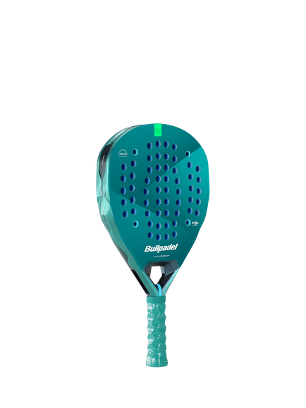Bullpadel Neuron Cloud Padel Racket, Green/Multi - view 2, Green Multi Green