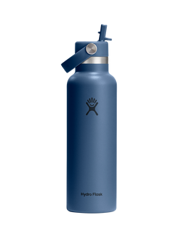 Hydro Flask Double Wall Vacuum Insulated Stainless Steel Drinks Bottle, 621ml, Harbor Blue, Harbor Blue