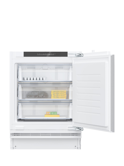 Neff OUTLET N50 GU7212FE0G Integrated Under Counter Freezer, Like New, White, White