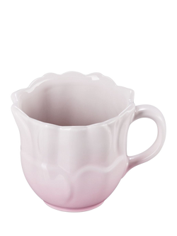 Le Creuset Stoneware Petal Mug, 330ml, Shell Pink, Shell Pink