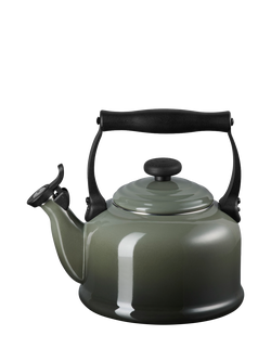 Le Creuset Traditional Stovetop Whistling Kettle, 2.1L, Thyme, Thyme