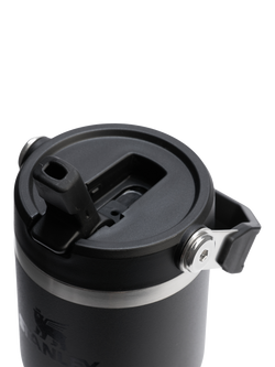 Stanley IceFlow Flip Straw Stainless Steel Leak-Proof Tumbler, 410ml - view 2, Black