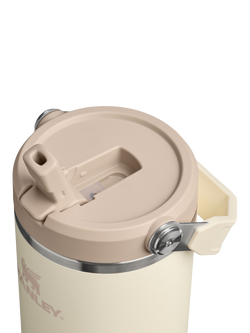 Stanley IceFlow Flip Straw Stainless Steel Leak-Proof Tumbler, 890ml - view 2, Cream