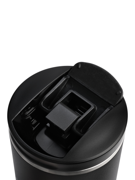 Stanley AeroLight Transit Flip Top Insulated Leak-Proof Travel Mug, 600ml - view 2, Black