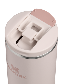 Stanley AeroLight Transit Flip Top Insulated Leak-Proof Travel Mug, 600ml - view 2, Rose Quartz
