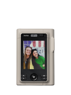 Fujifilm instax™ mini LiPlay+ Hybrid Instant Camera - view 2, Beige