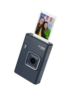 Fujifilm instax™ mini LiPlay+ Hybrid Instant Camera, Navy