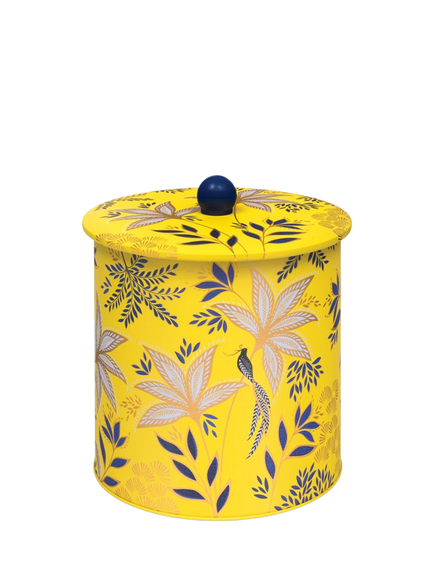 Sara Miller Anniversary Collection Biscuit Barrel, Yellow, Yellow
