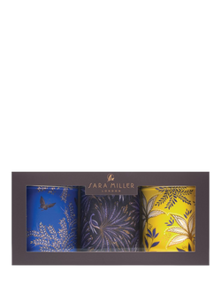 Sara Miller Anniversary Storage Tin Caddy, Set of 3, 1.9L, Multi