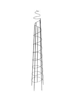 Wilstone Garden Spiral Obelisk, Natural