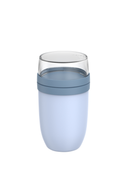 Mepal Ellipse Leak-Proof Lunch Pot, 750ml, Nordic Blue, Nordic Blue