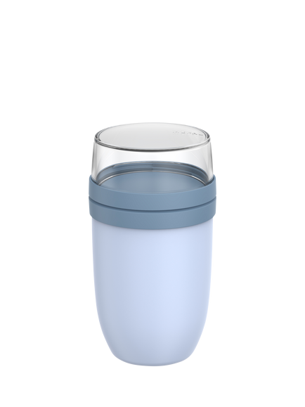 Mepal Ellipse Leak-Proof Lunch Pot, 750ml, Nordic Blue, Nordic Blue
