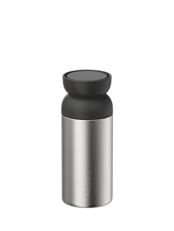 Mepal Ellipse Vacuum Insulated Leak-Proof Travel Mug, 350ml, Nordic Black, Nordic Black