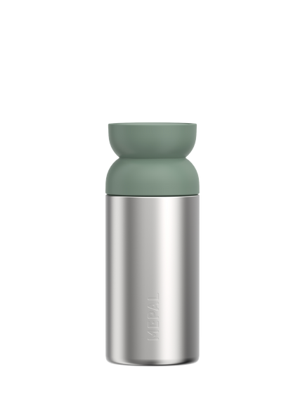 Mepal Ellipse Vacuum Insulated Leak-Proof Travel Mug, 350ml, Nordic Sage - view 2, Nordic Sage