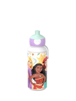 Mepal Disney Princess Power Kids' Pop Up Drinks Bottle, 400ml, Multi