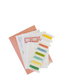 Caterpillar Cross Stitch Coastal Peaks Cross Stitch Kit - view 2, Multi