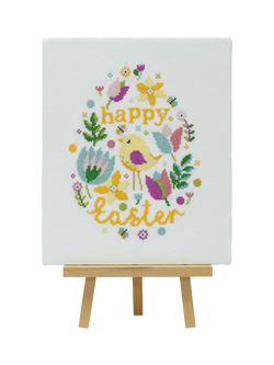 Caterpillar Cross Stitch Easter Blooms Cross Stitch Kit, Multi