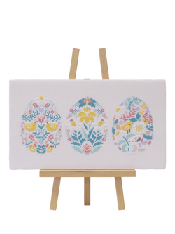 Caterpillar Cross Stitch Easter Eggstravaganza Cross Stitch Kit, Multi