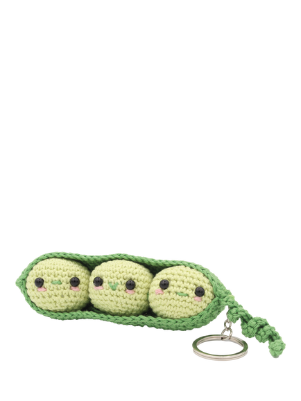 Hardicraft Peas in a Pod Bag Pendant Crochet Kit, Multi