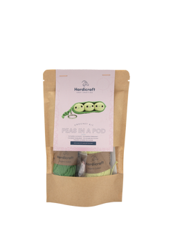 Hardicraft Peas in a Pod Bag Pendant Crochet Kit - view 2, Multi