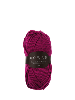 Rowan Baby Cashsoft Worsted Aran Knitting Yarn, 52g, Maroon