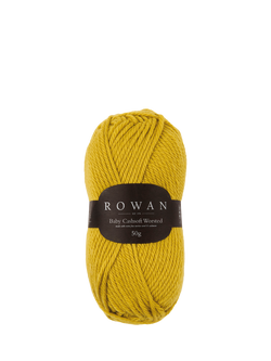 Rowan Baby Cashsoft Worsted Aran Knitting Yarn, 52g, Mustard