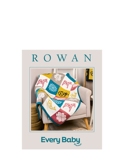 Rowan Cashsoft Worsted Every Baby Blanket Collection Knitting Pattern Book, Multi