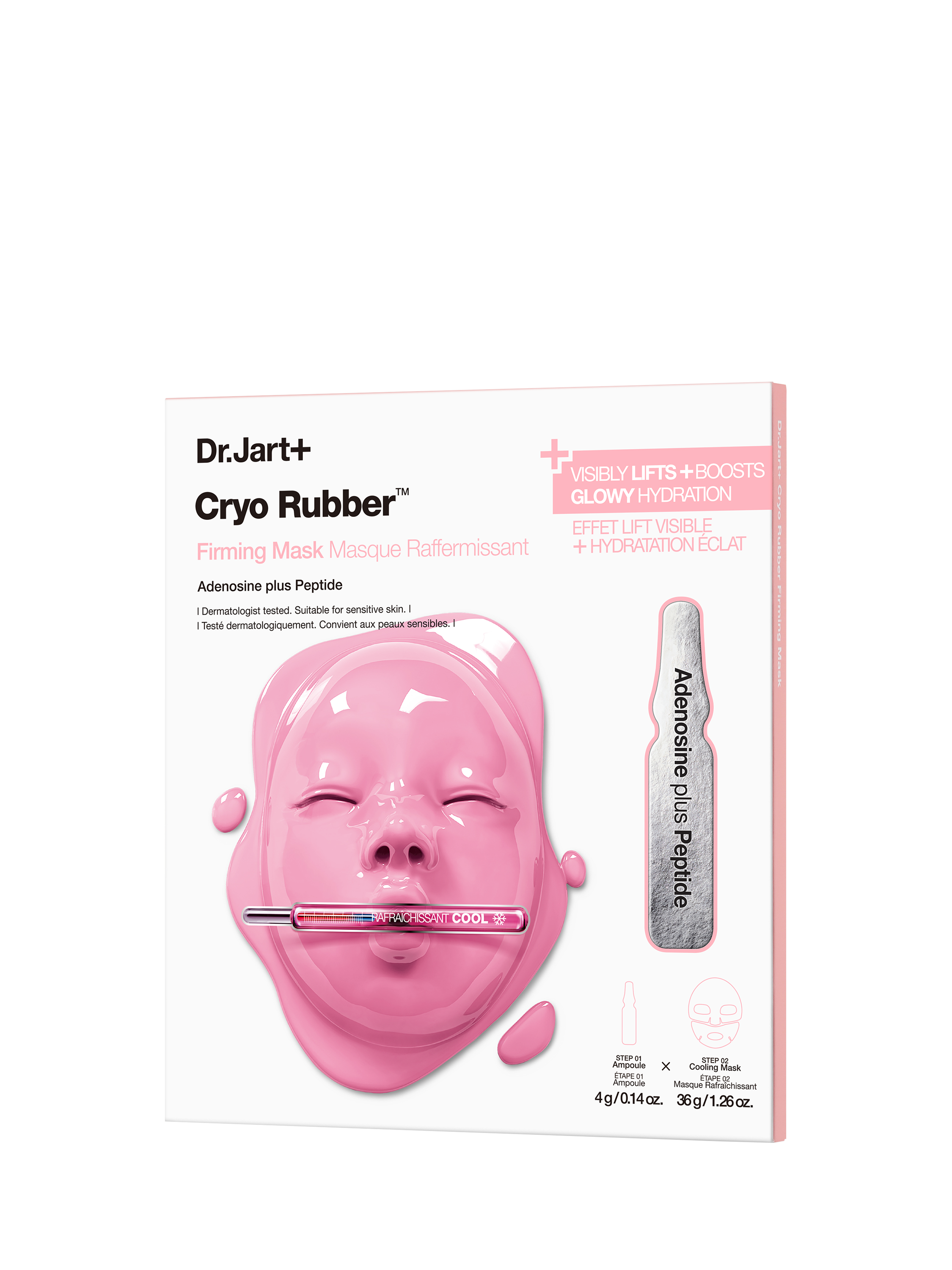 Product image 1 of 7, which shows Dr.Jart+ Cryo Rubber Firming Face Mask