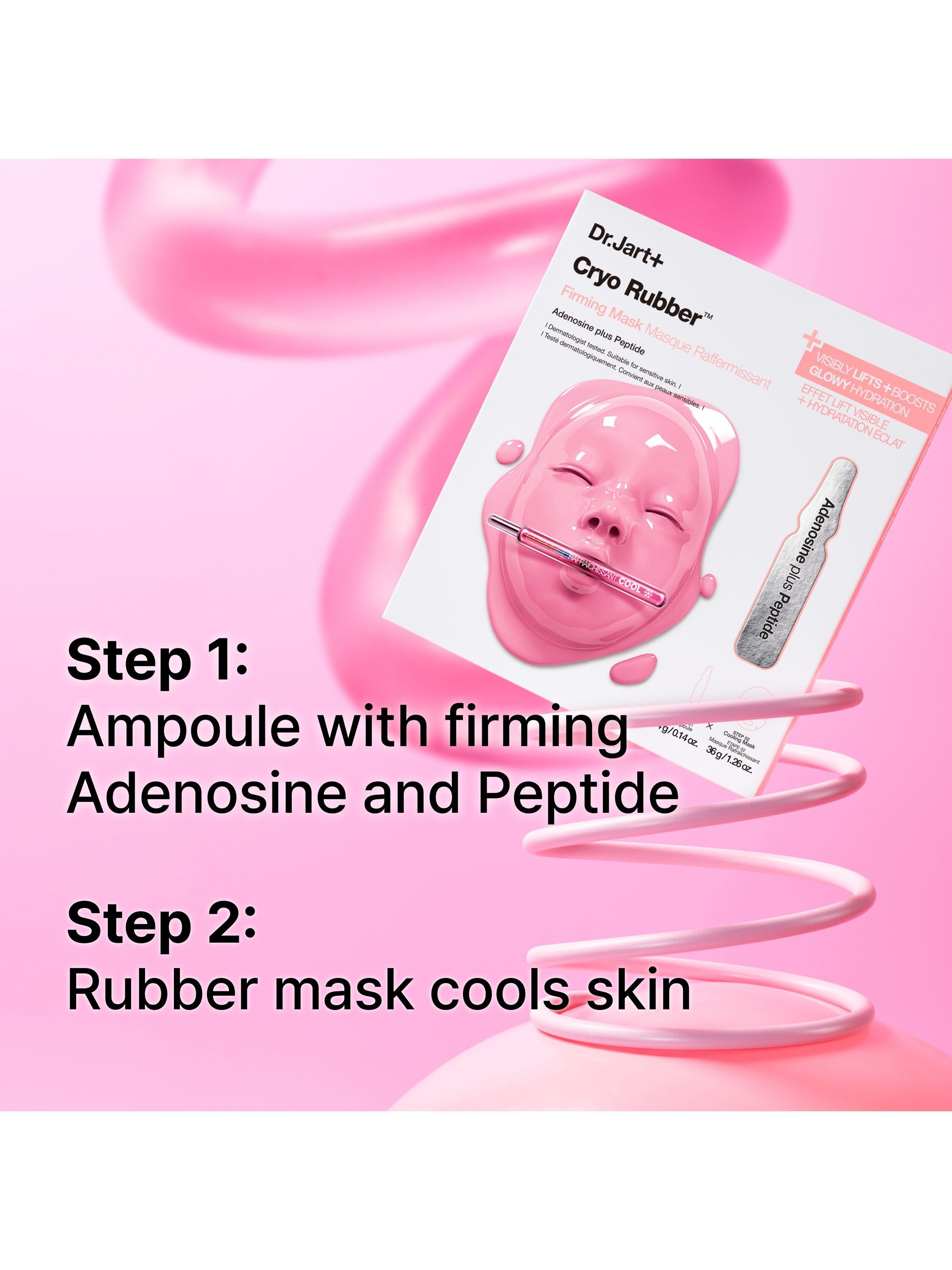 Product image 4 of 7, which shows Dr.Jart+ Cryo Rubber Firming Face Mask