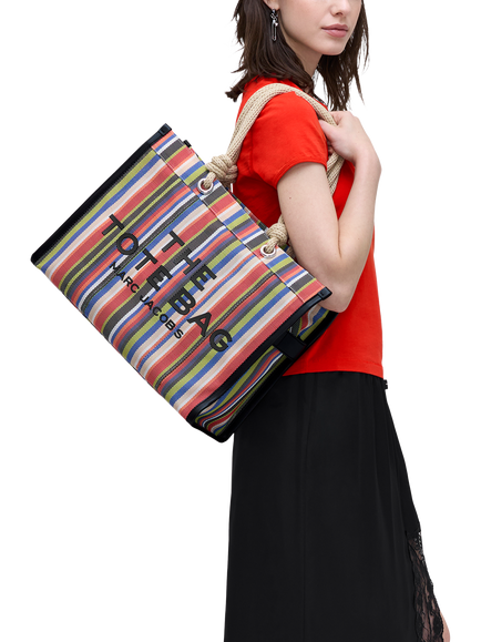 Marc Jacobs THE Large Tote Bag, Red Multi - view 2, Red Multi
