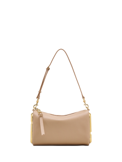 Marc Jacobs Snapshot Leather Shoulder Bag, Camel, Camel