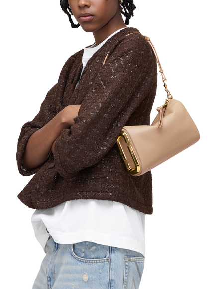 Marc Jacobs Snapshot Leather Shoulder Bag, Camel - view 2, Camel