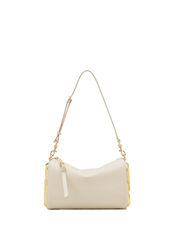 Marc Jacobs Snapshot Leather Shoulder Bag, Cloud White, Cloud White