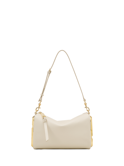 Marc Jacobs Snapshot Leather Shoulder Bag, Cloud White, Cloud White