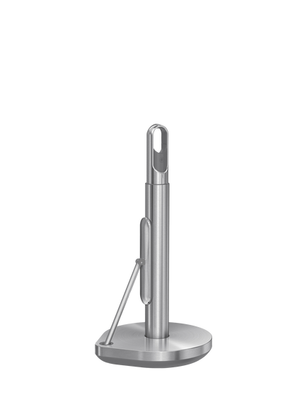 Simplehuman Kitchen Roll Holder with Spray Pump, Brushed Steel
