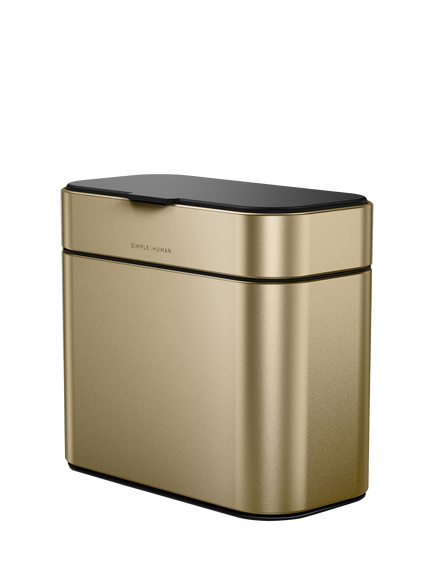 Simplehuman Compost Caddy, Gold, 4L, 