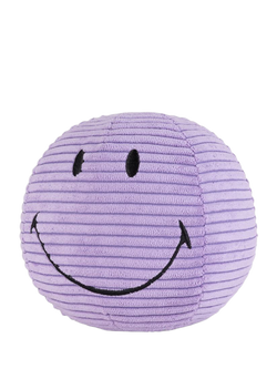 Bon Ton Toys Smiley Face Plush, Purple - view 2, Purple