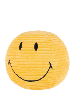 Bon Ton Toys Smiley Face Plush, Yellow - view 2, Yellow