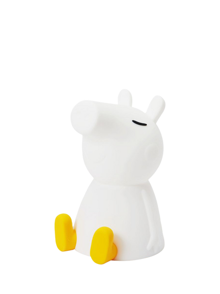 Mr Maria Peppa Pig First Light Lamp, White / Yellow, White / Yellow
