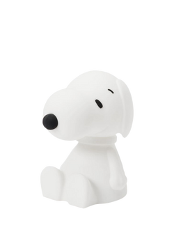 Mr Maria Snoopy First Light Lamp, White / Black, White / Black